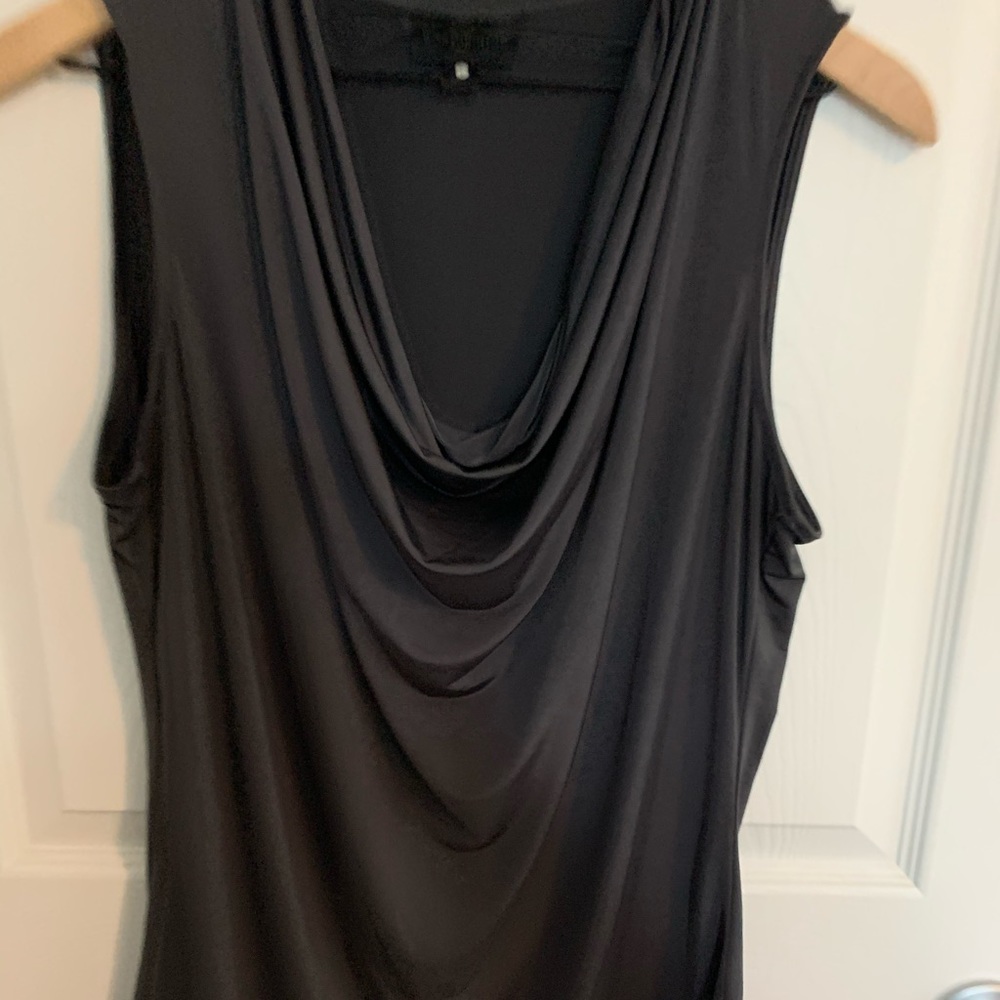 Worthington, sleeveless top in gray, Sz large